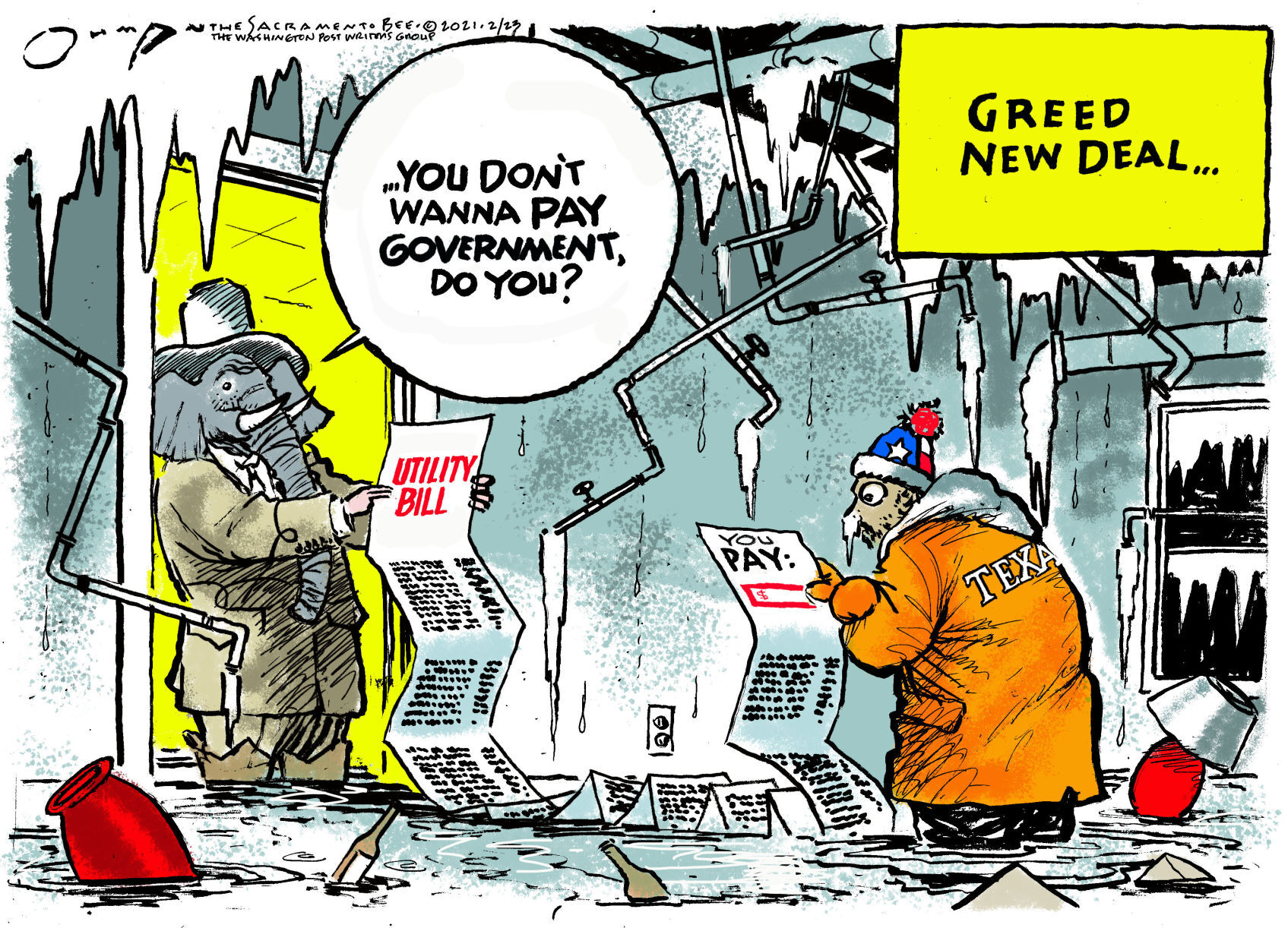 Jack Ohman, editorial cartoon